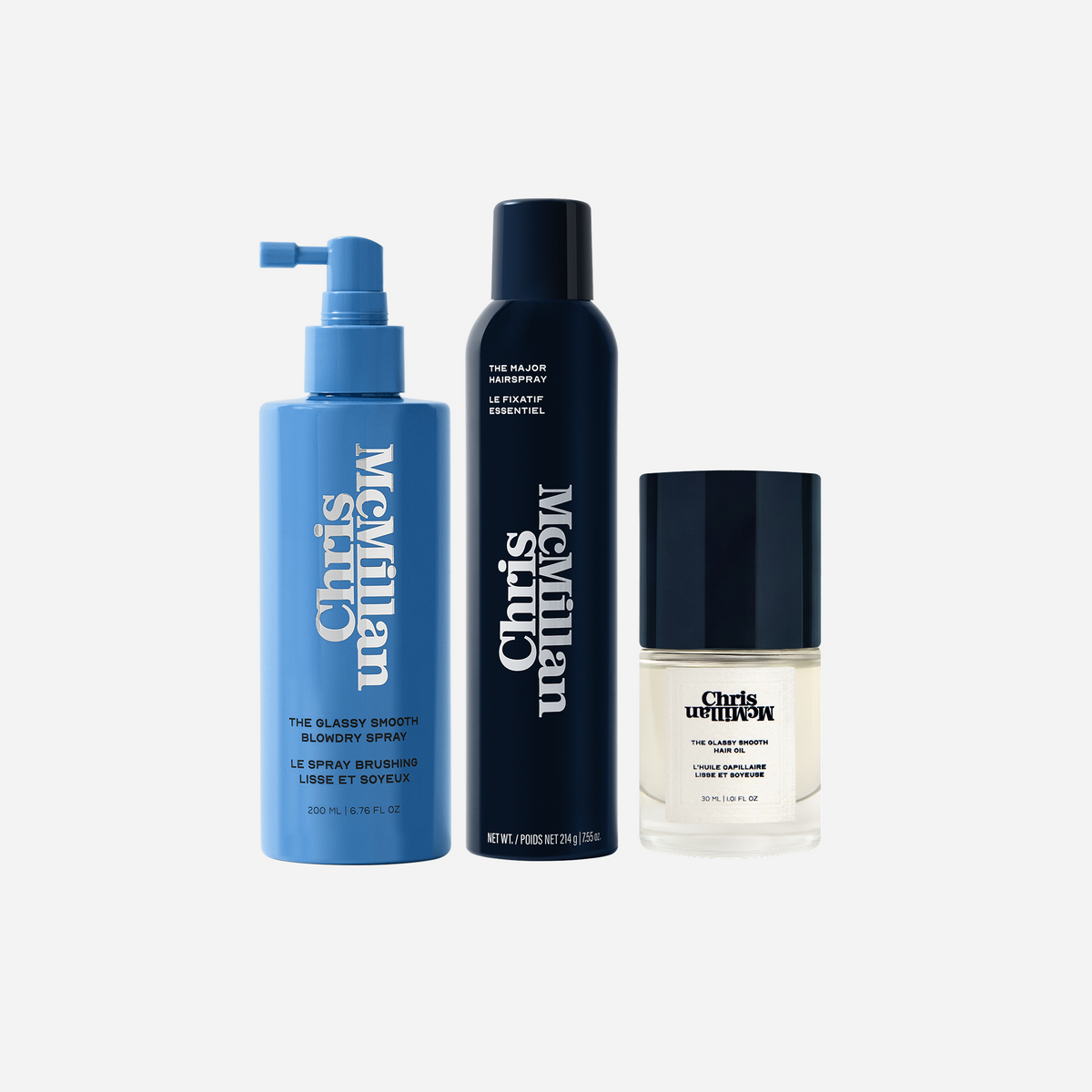 The Smooth + Shine + Hold Trio